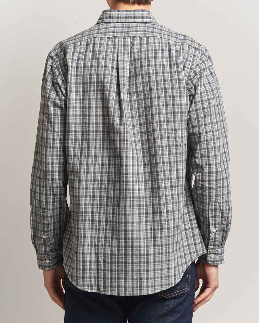 Herre | Skjorter | Polo Ralph Lauren | Custom Fit Checked Shirt Grey Heather Multi