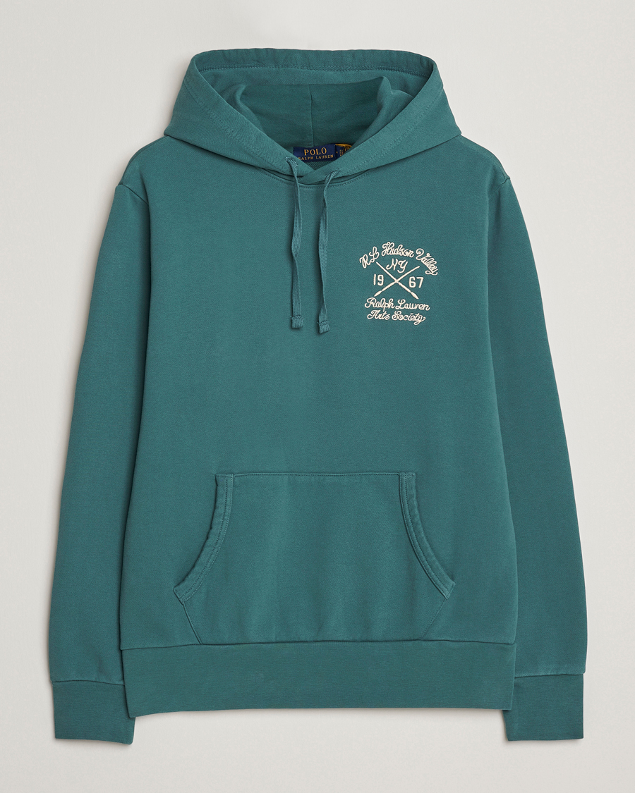 Herre | Trøjer | Polo Ralph Lauren | Printed Hoodie Charter Green