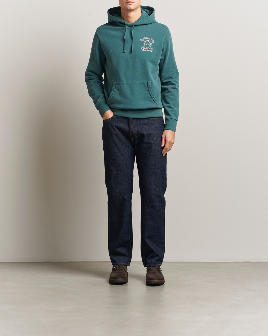 Herre | Trøjer | Polo Ralph Lauren | Printed Hoodie Charter Green