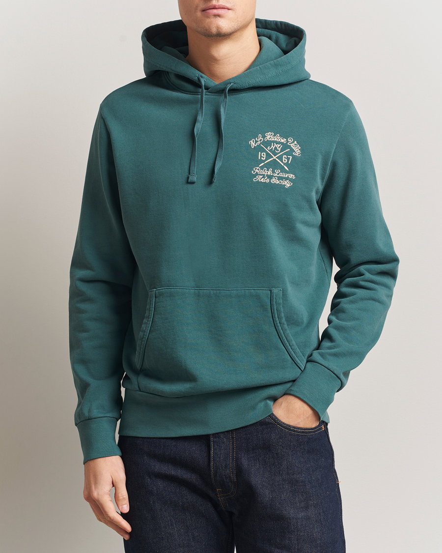 Herre | Trøjer | Polo Ralph Lauren | Printed Hoodie Charter Green