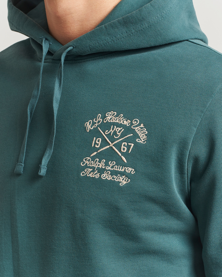 Herre | Trøjer | Polo Ralph Lauren | Printed Hoodie Charter Green