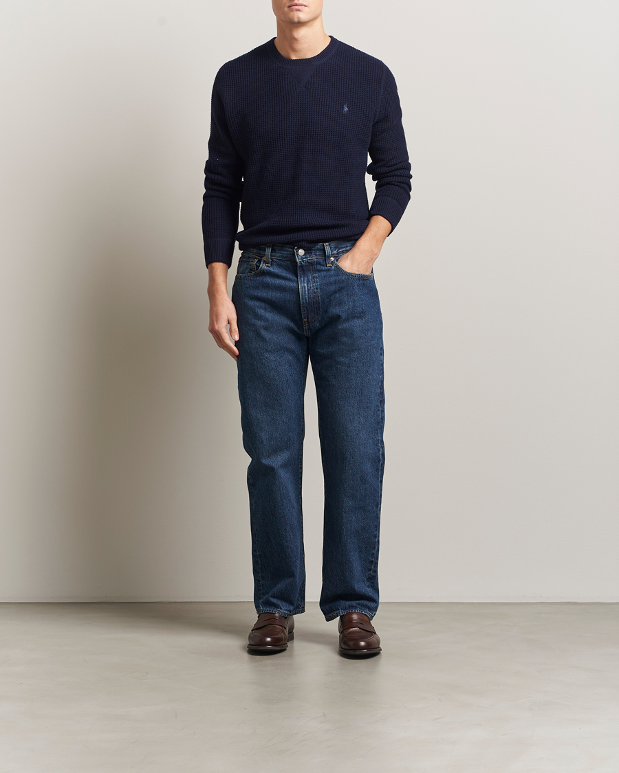 Herre | Trøjer | Polo Ralph Lauren | Cotton/Wool Pullover Hunter Navy