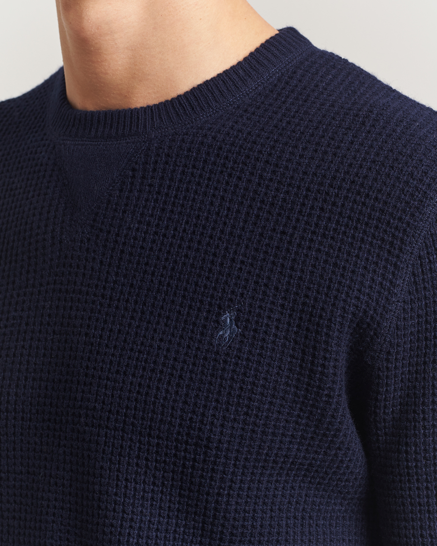 Herre | Trøjer | Polo Ralph Lauren | Cotton/Wool Pullover Hunter Navy