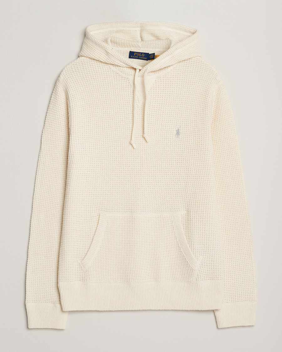 Herre | Trøjer | Polo Ralph Lauren | Cotton/Wool Hoodie Andover Cream