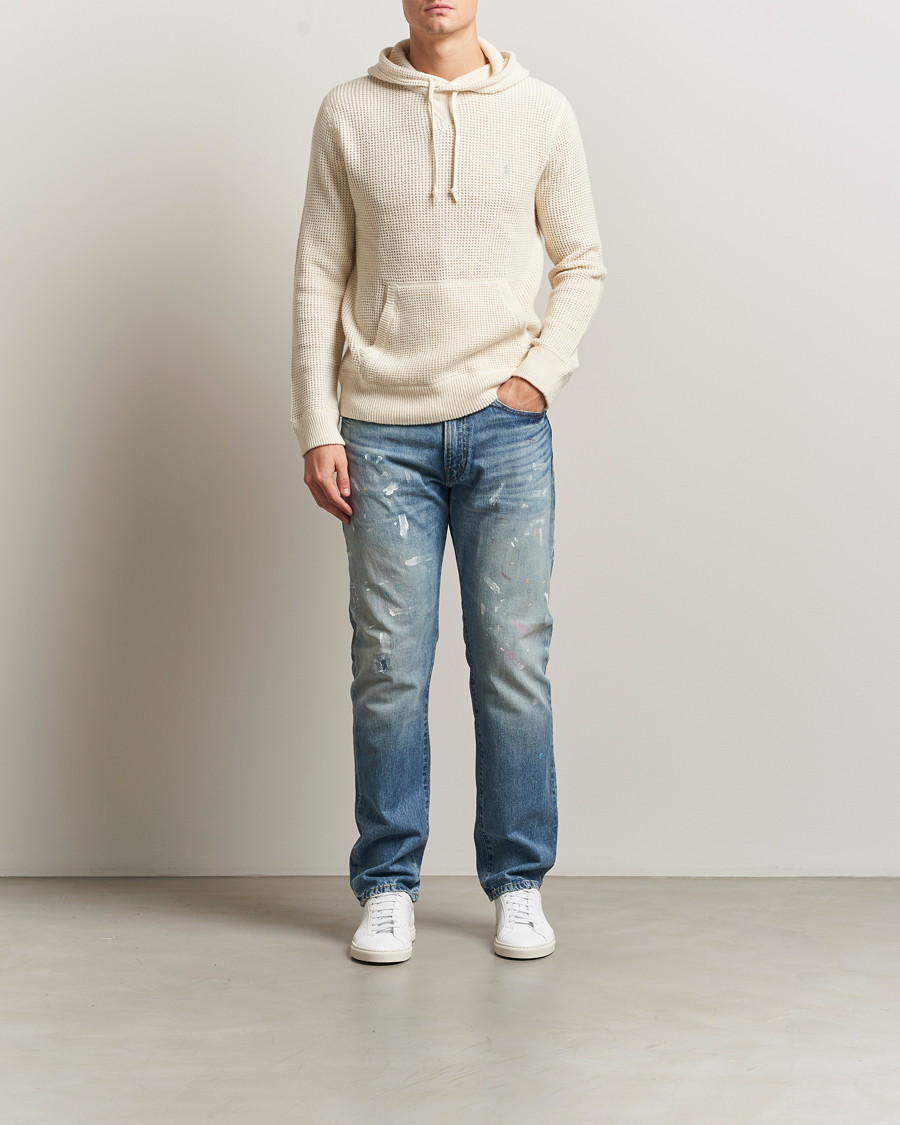 Herre | Trøjer | Polo Ralph Lauren | Cotton/Wool Hoodie Andover Cream