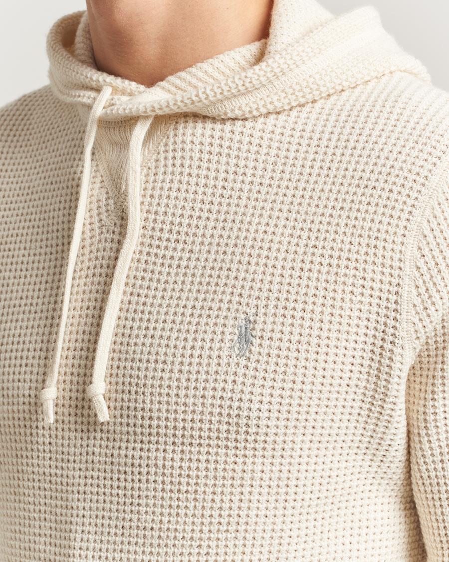 Herre | Trøjer | Polo Ralph Lauren | Cotton/Wool Hoodie Andover Cream