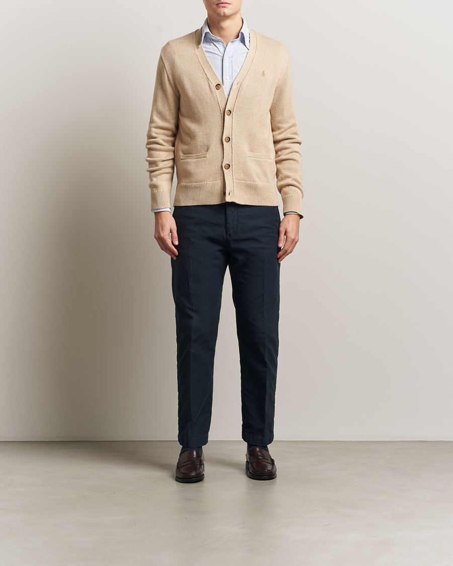 Herre | Trøjer | Polo Ralph Lauren | Cotton Cardigan Dune Melange