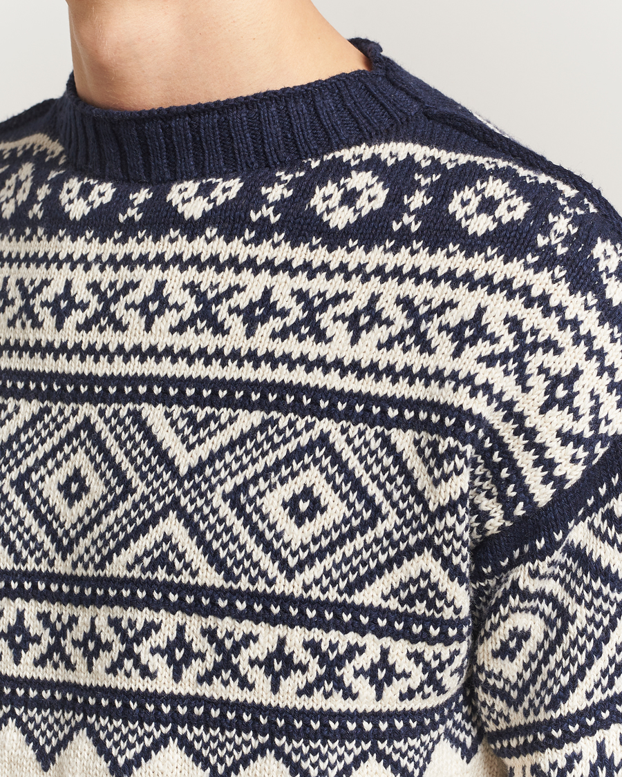 Herre | Trøjer | Polo Ralph Lauren | Cotton/Cashmere Sweater Cream Combo