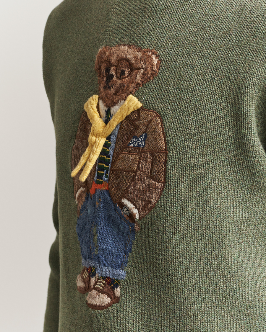 Herre | Trøjer | Polo Ralph Lauren | Cotton/Cashmere Bear Sweater Lovette Heather