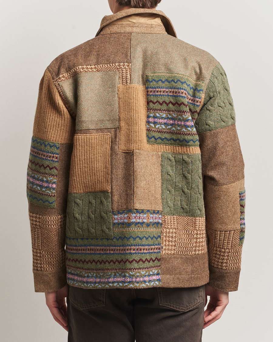 Herre | Trøjer | Polo Ralph Lauren | Wool Blend Cardigan Tan Multi