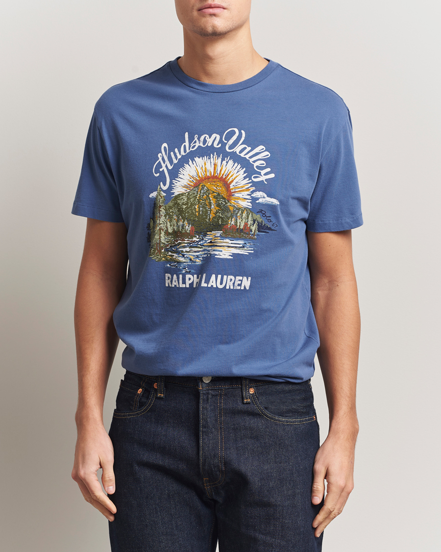 Herre | T-Shirts | Polo Ralph Lauren | Printed T-Shirt Old Royal