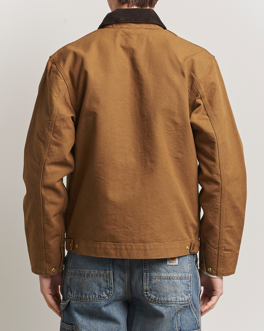 Herre | Jakker | Carhartt WIP | Detroit Jacket Dearborn Canvas Hamilton Brown