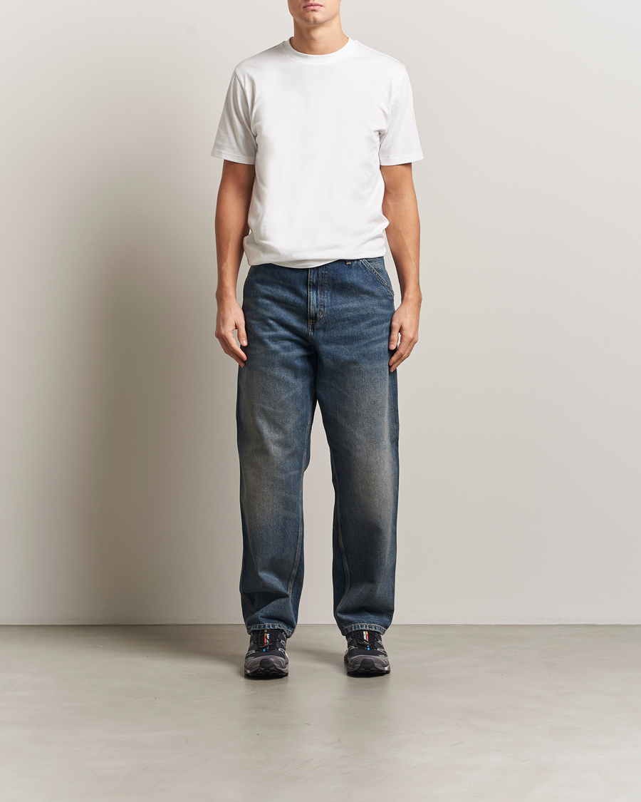 Herre | T-Shirts | Carhartt WIP | 2-Pack Standard Crew Neck T-Shirt Wihte