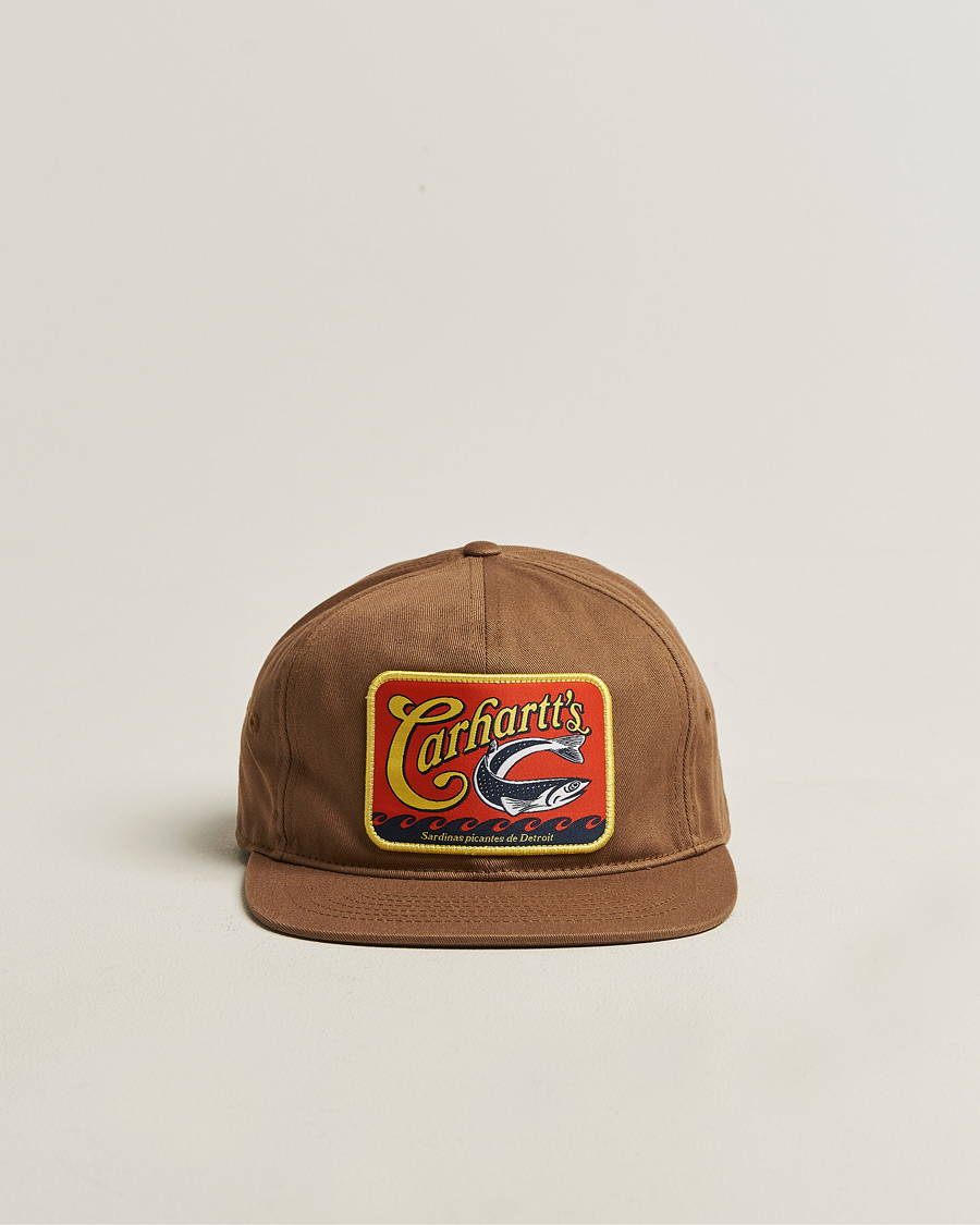 Herre | Hatte & kasketter | Carhartt WIP | Sardinas Marlin Cap Hamilton Brown