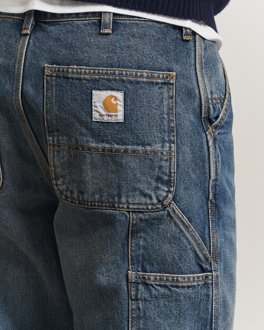 Herre | Skjorter | Carhartt WIP | Single Knee Pants Worn Used Wash