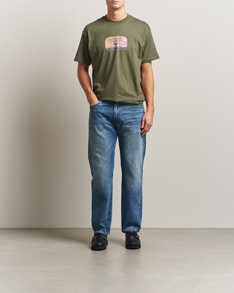 Herre | T-Shirts | Carhartt WIP | Sardinas Short Sleeve T-Shirt Leaf
