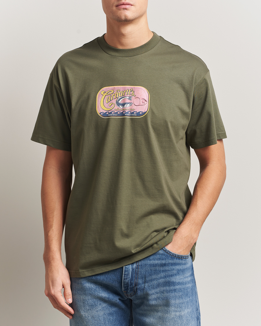 Herre | T-Shirts | Carhartt WIP | Sardinas Short Sleeve T-Shirt Leaf