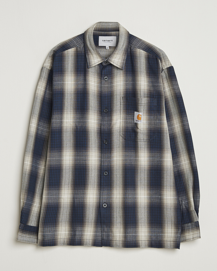 Herre | Skjorter | Carhartt WIP | Harlin Checked Shirt Jupiter