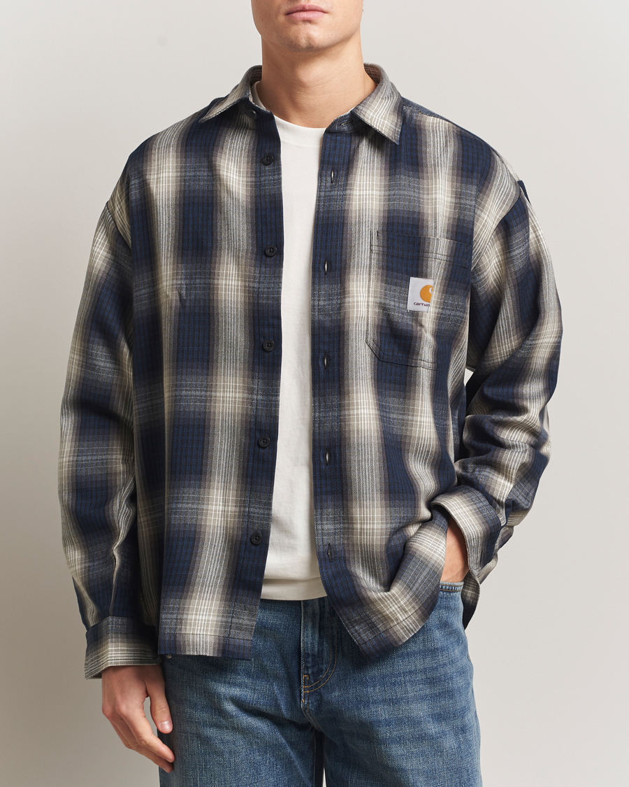 Herre | Skjorter | Carhartt WIP | Harlin Checked Shirt Jupiter