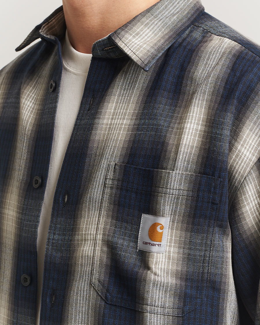 Herre | Skjorter | Carhartt WIP | Harlin Checked Shirt Jupiter