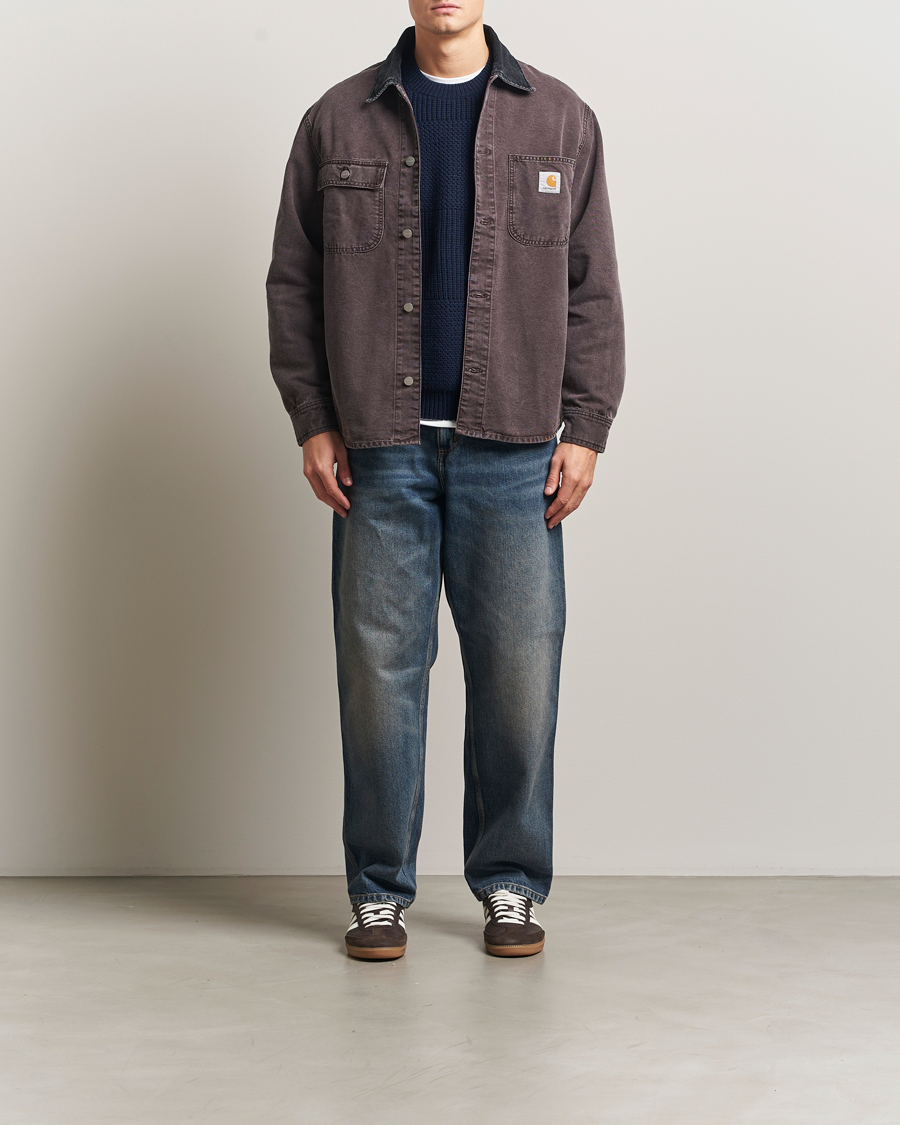 Herre | Skjorter | Carhartt WIP | Mitch Dusky Canvas Overshirt Palisander