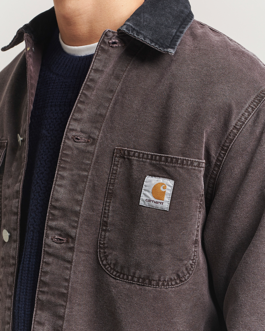 Herre | Skjorter | Carhartt WIP | Mitch Dusky Canvas Overshirt Palisander