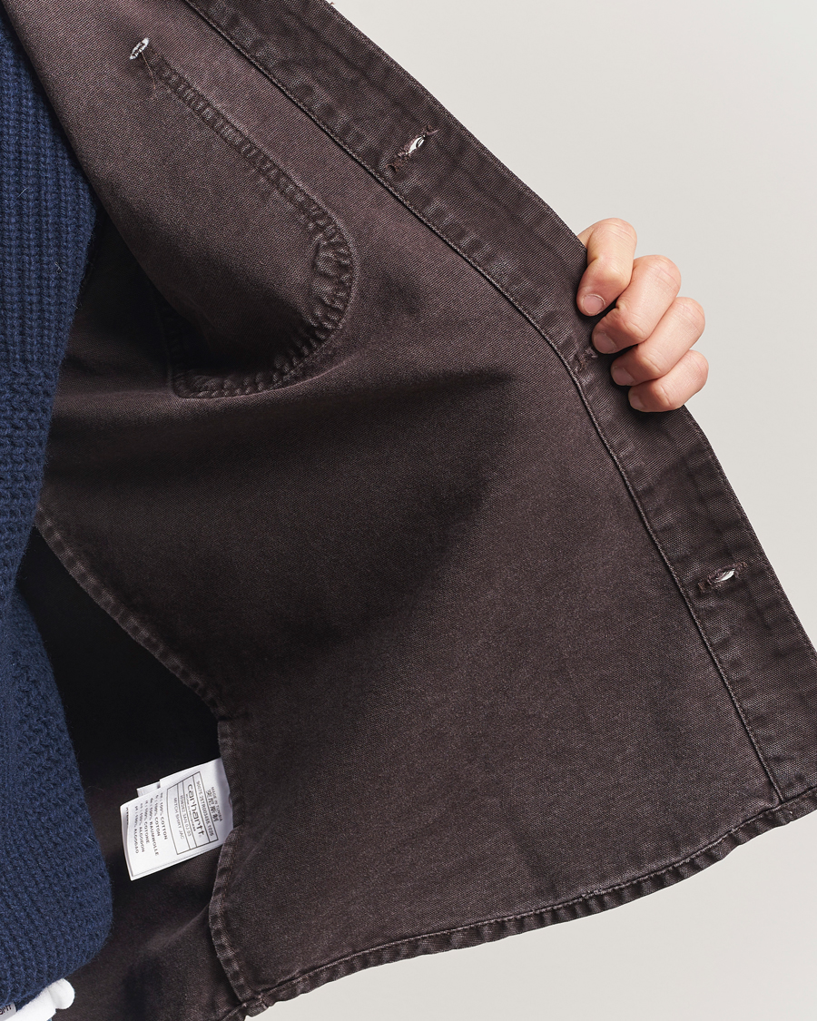 Herre | Skjorter | Carhartt WIP | Mitch Dusky Canvas Overshirt Palisander