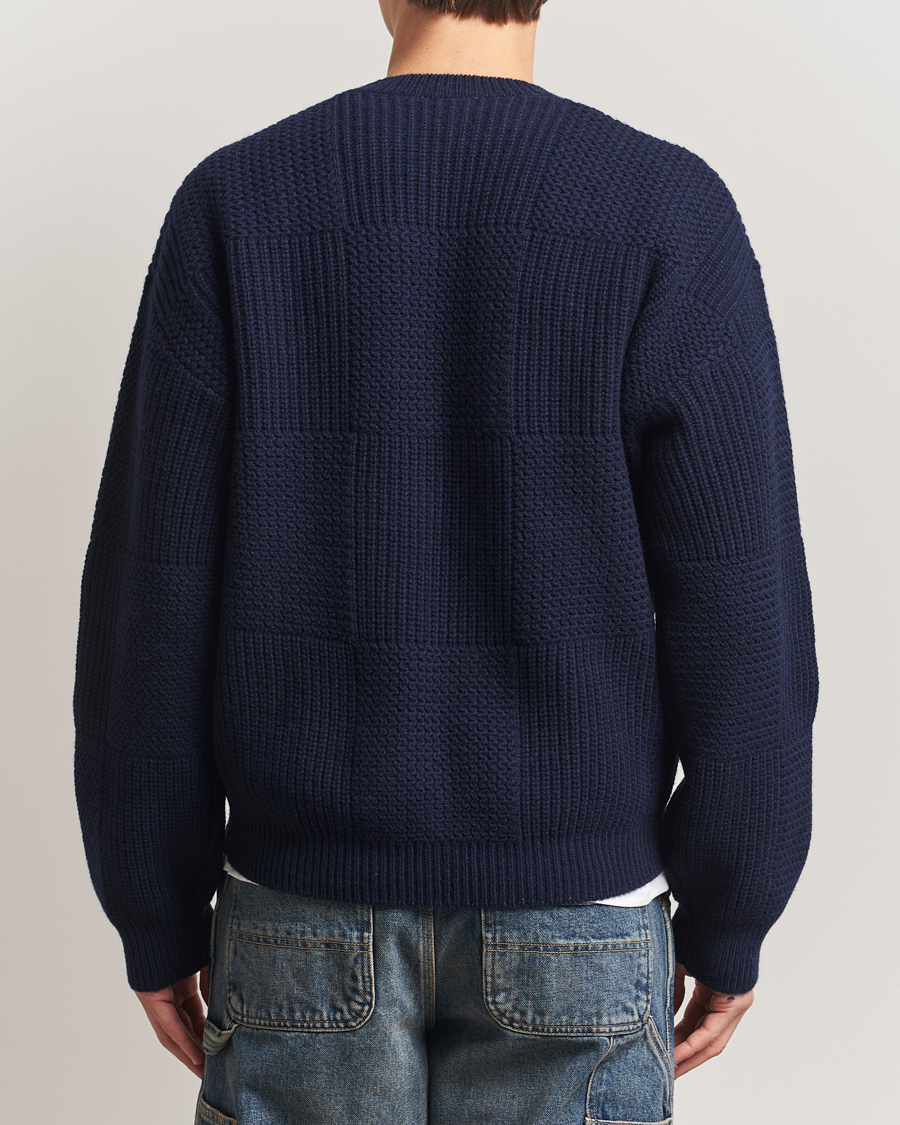 Herre | Trøjer | Carhartt WIP | Bishop Knitted Sweater Dark Navy