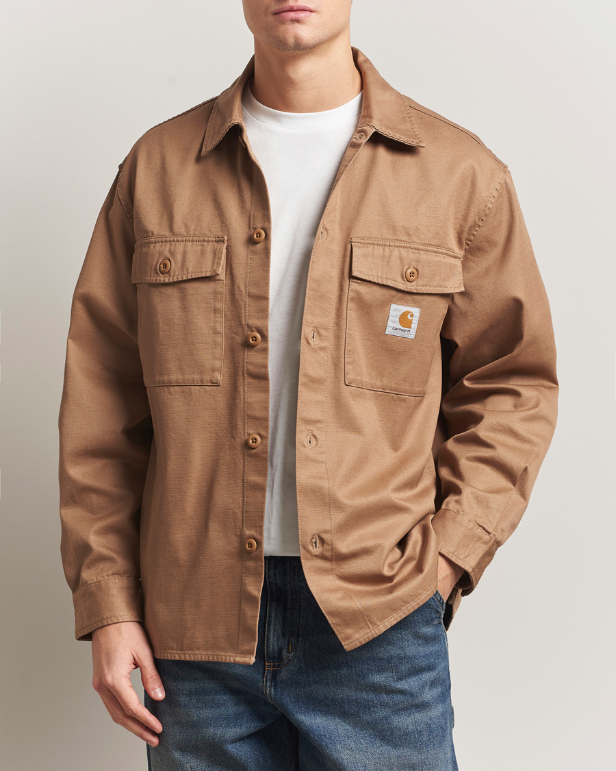 Herre | Skjorter | Carhartt WIP | Kelly Overshirt Peanut