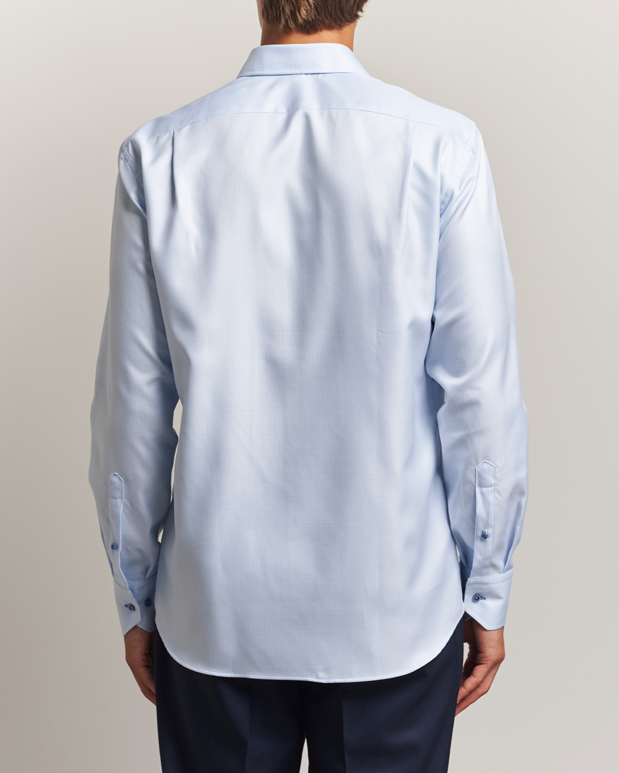 Herre | Skjorter | Stenströms | Regular Fit Contrast Shirt Light Blue