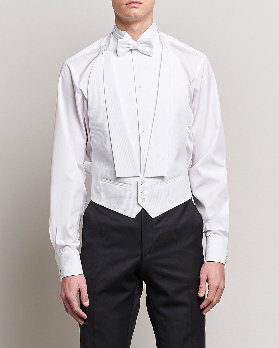 Herre | Skjorter | Stenströms | Evening Waistcoat White