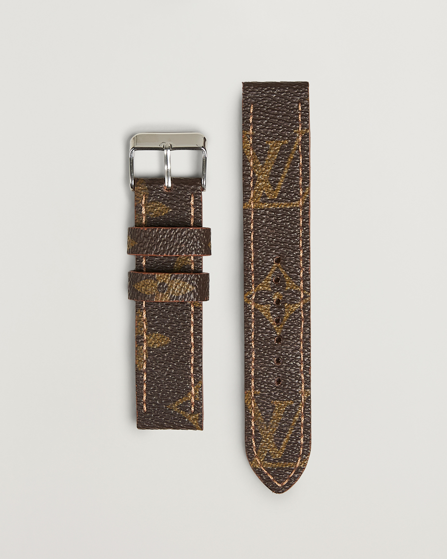 Herre | Urremme | Care with Carl | Watch Strap Re-made Louis Vuitton Monogram