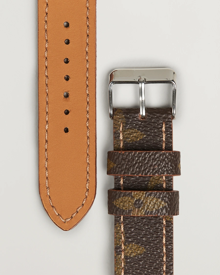 Herre | Urremme | Care with Carl | Watch Strap Re-made Louis Vuitton Monogram