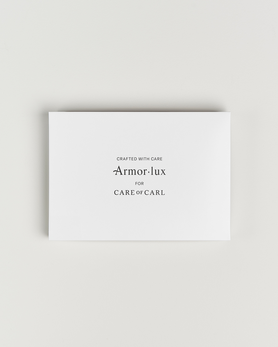 Herre | T-Shirts | Armor Lux for Care of Carl | Armor-lux 2-Pack Heritage Callac T-Shirt White/White