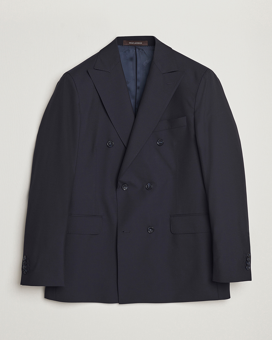 Herre | Blazere & jakker | Oscar Jacobson | Farris Wool Blazer Navy