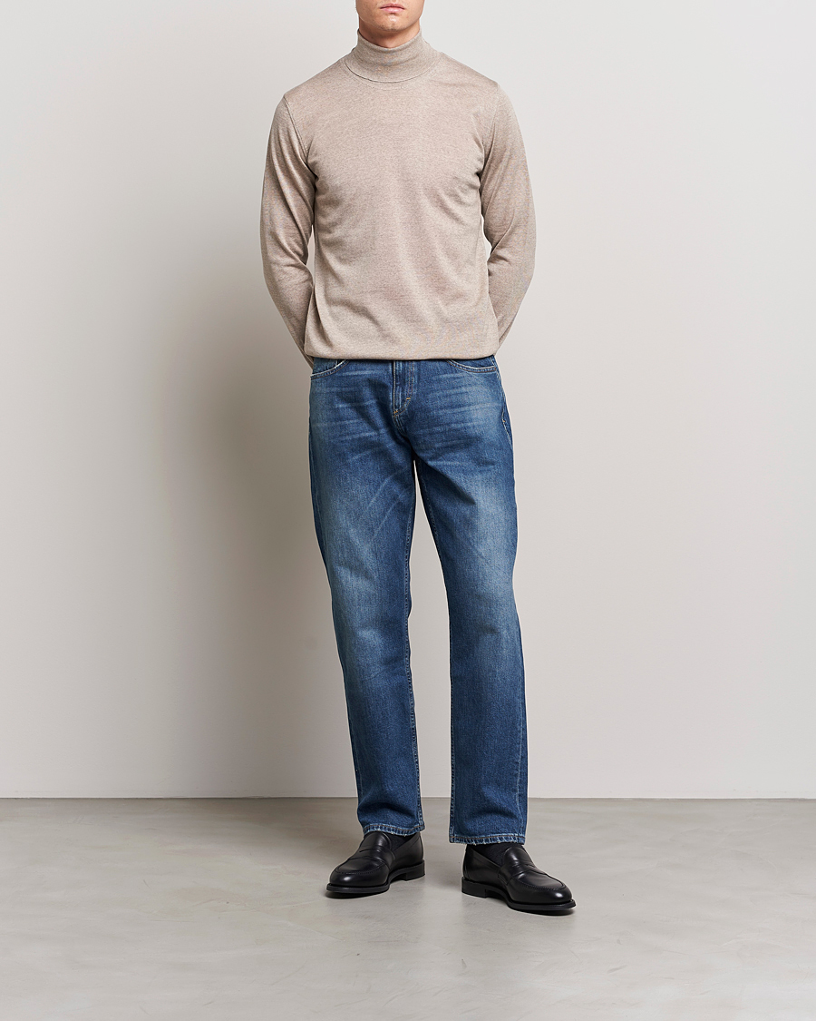 Herre | Jeans | Oscar Jacobson | Johan Cotton Stretch Jeans Vintage Wash
