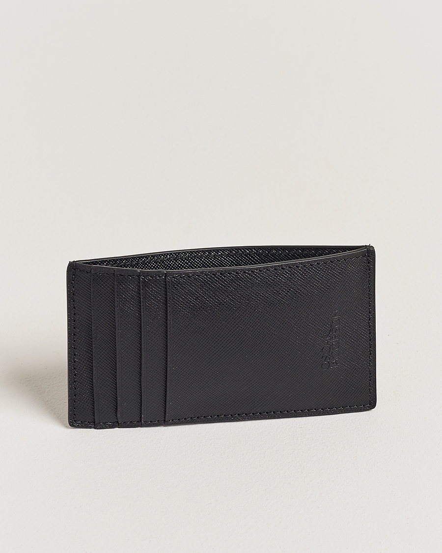Herre | Punge | Oscar Jacobson | Card Holder Leather Black