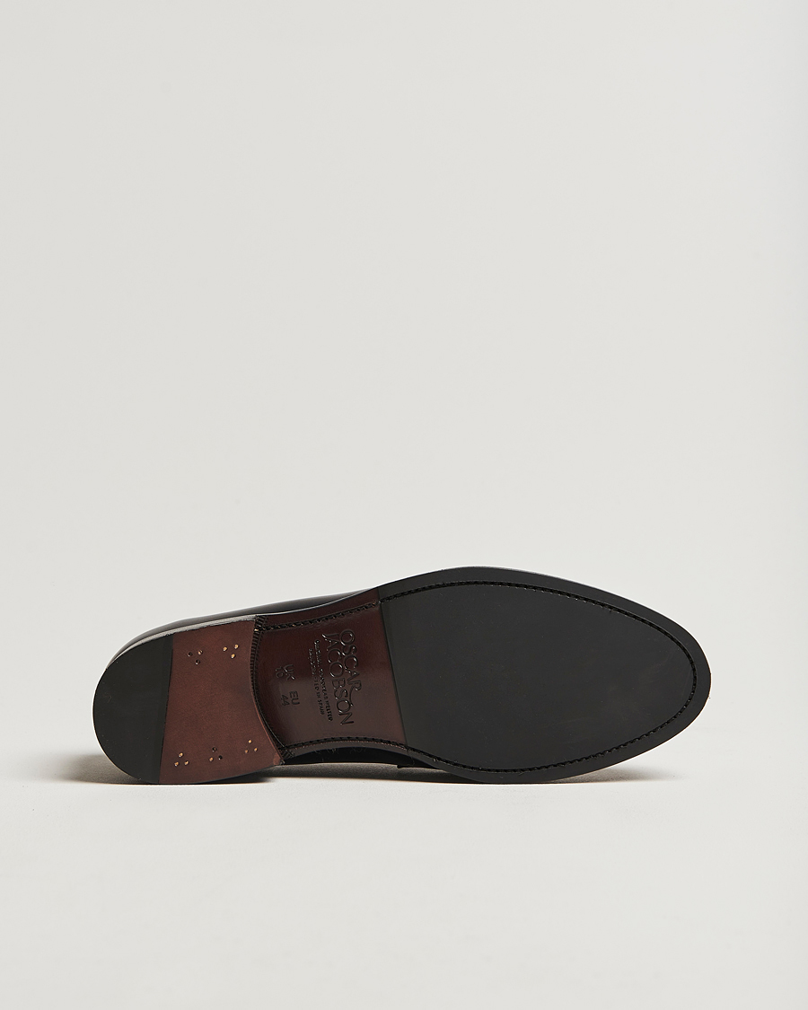 Herre | Loafers | Oscar Jacobson | Penny Loafers Black