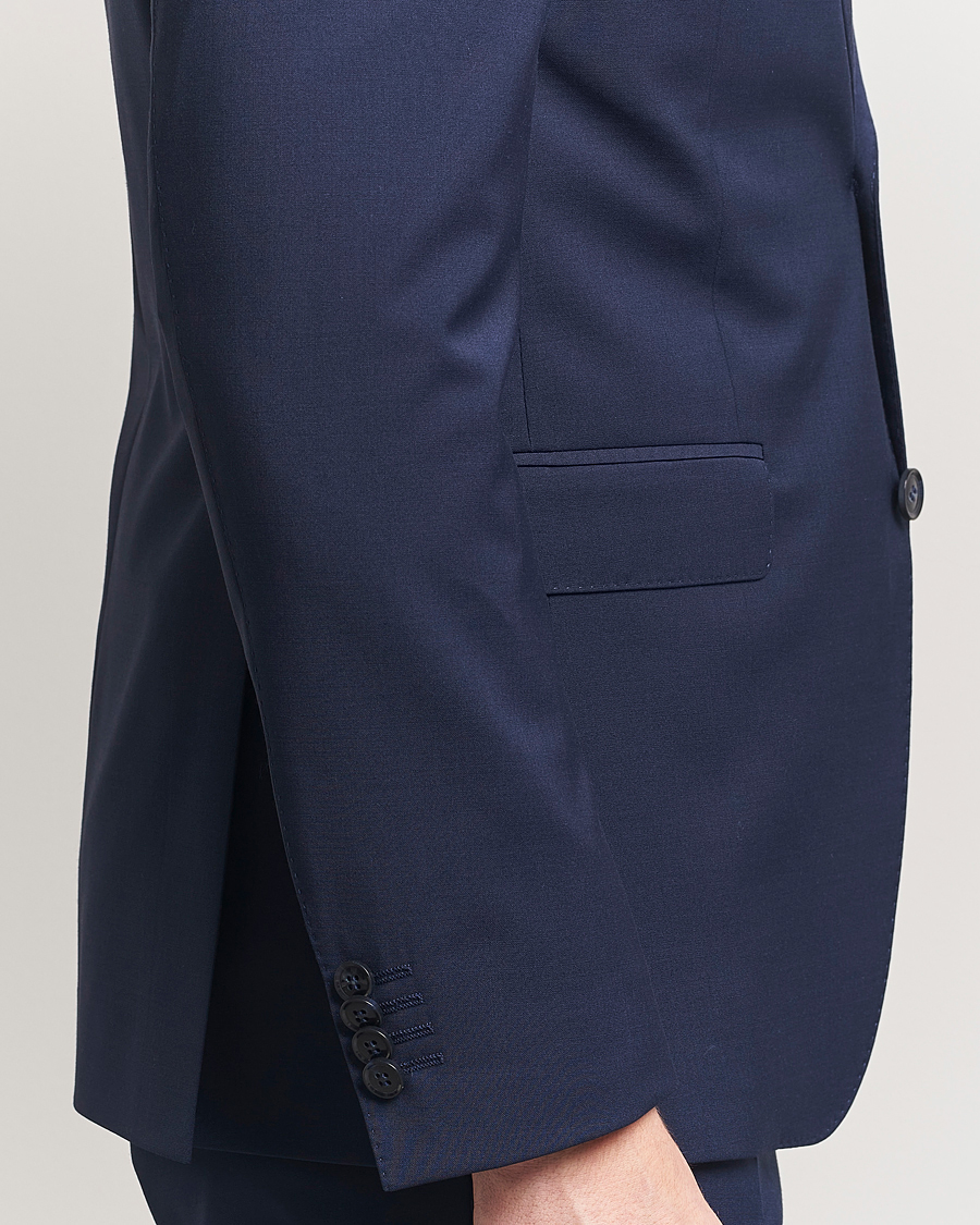 Herre | Blazere & jakker | Oscar Jacobson | Ego Wool Blend Blazer Navy