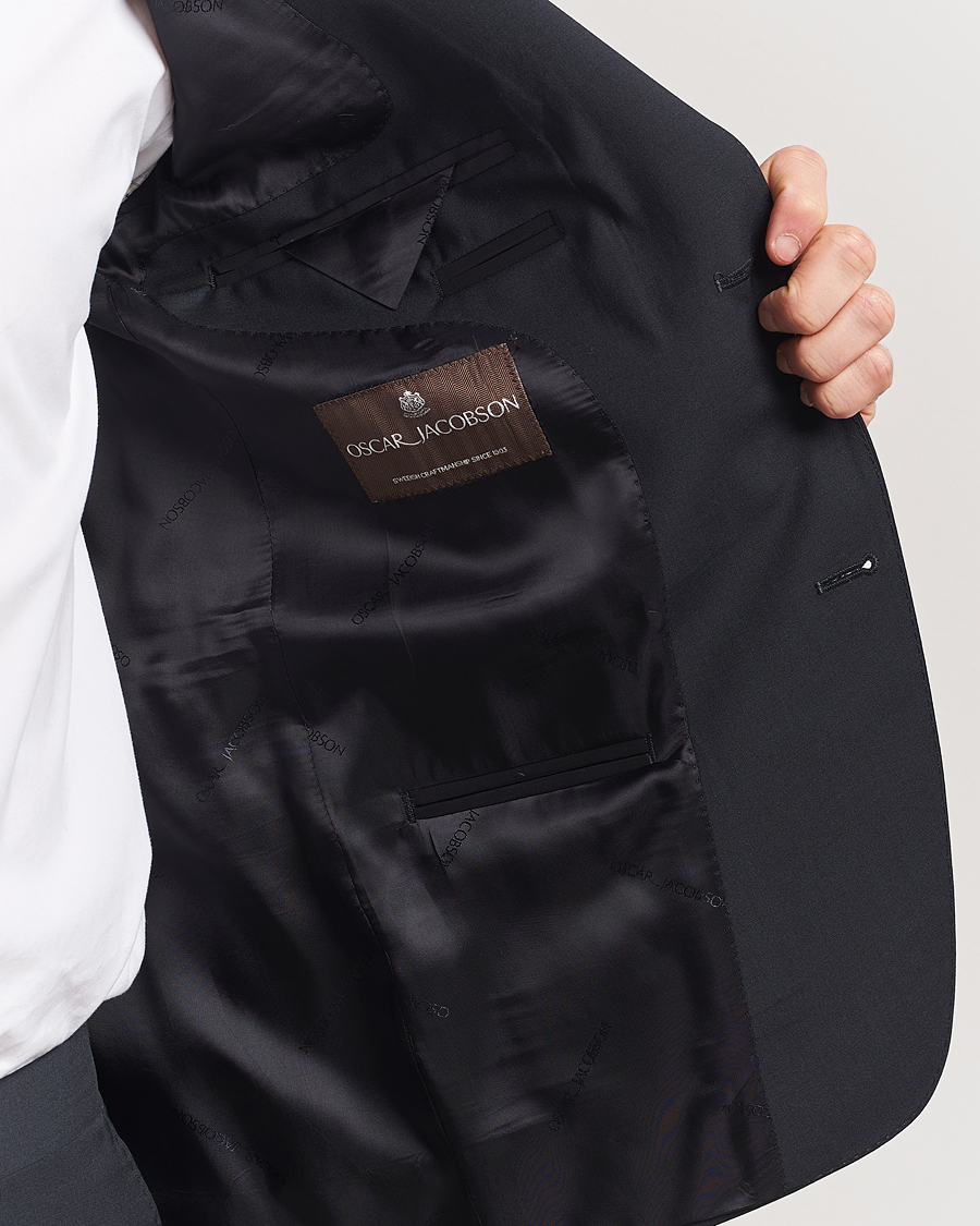 Herre | Blazere & jakker | Oscar Jacobson | Ego Wool Blend Blazer Black