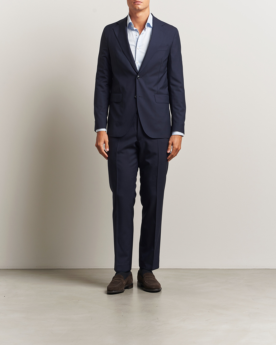 Herre | Blazere & jakker | Oscar Jacobson | Ego Wool Blazer Blue