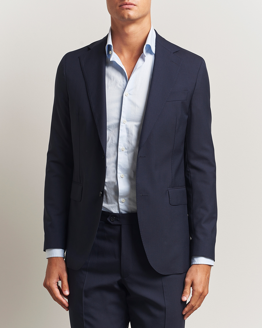 Herre | Blazere & jakker | Oscar Jacobson | Ego Wool Blazer Blue
