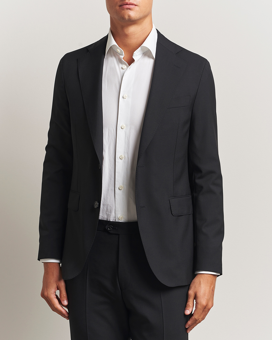 Herre | Blazere & jakker | Oscar Jacobson | Ego Wool Blazer Black