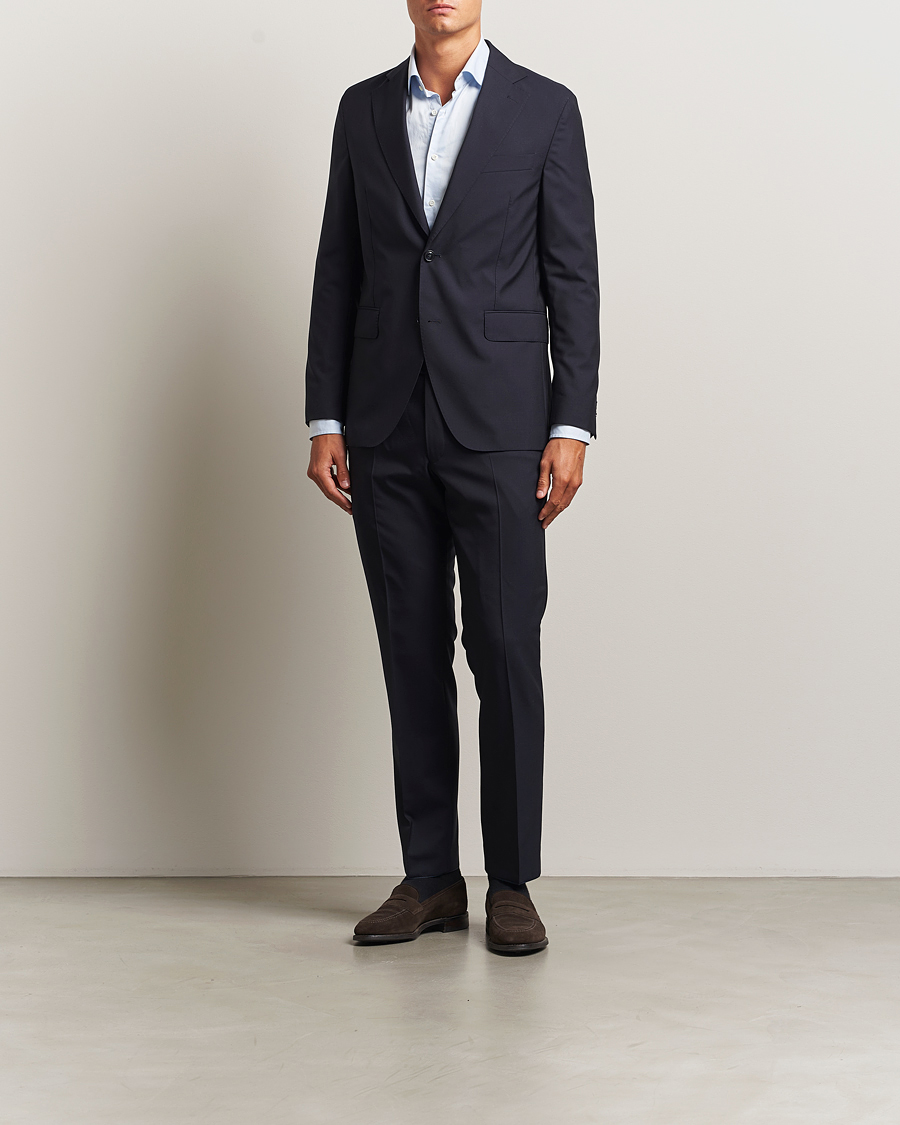 Herre | Blazere & jakker | Oscar Jacobson | Fogerty Wool Blazer Navy