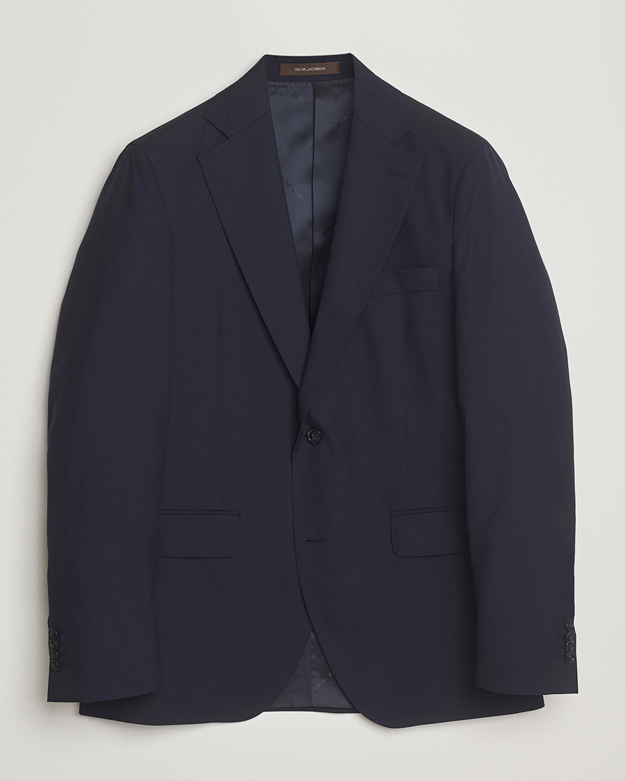 Herre | Blazere & jakker | Oscar Jacobson | Fogerty Wool Blazer Blue