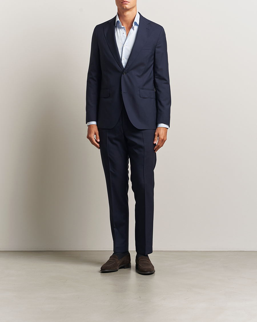 Herre | Blazere & jakker | Oscar Jacobson | Fogerty Wool Blazer Blue