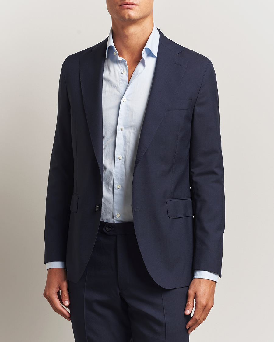 Herre | Blazere & jakker | Oscar Jacobson | Fogerty Wool Blazer Blue