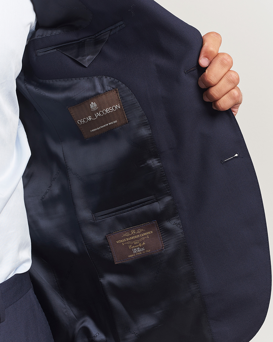 Herre | Blazere & jakker | Oscar Jacobson | Fogerty Wool Blazer Blue