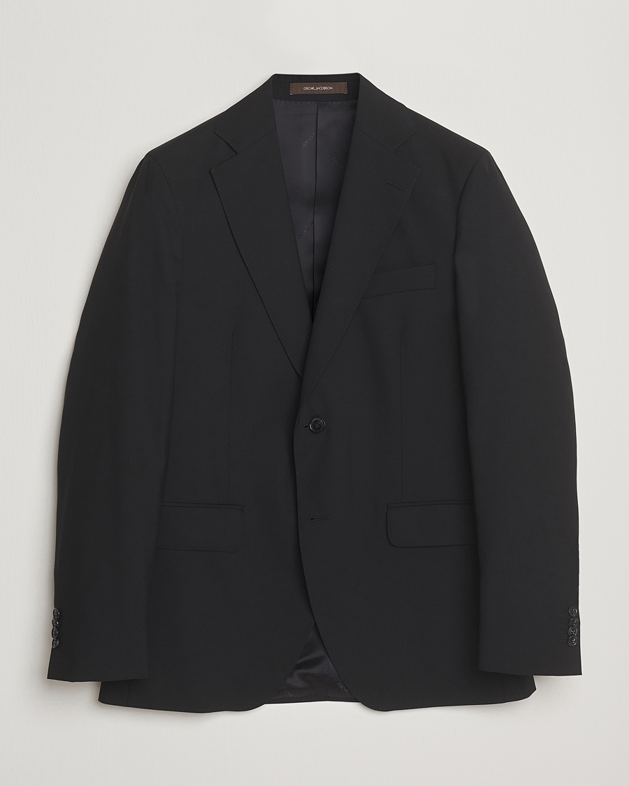 Herre | Blazere & jakker | Oscar Jacobson | Fogerty Wool Blazer Black