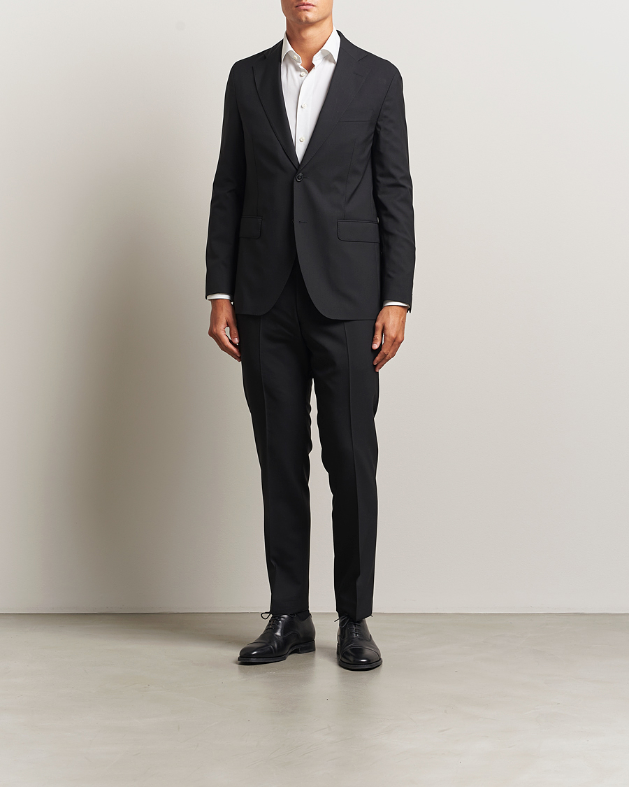 Herre | Blazere & jakker | Oscar Jacobson | Fogerty Wool Blazer Black